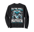 Ice Hockey Player Funny Ice Hockey Sweatshirt - Streetwear Style Unisex