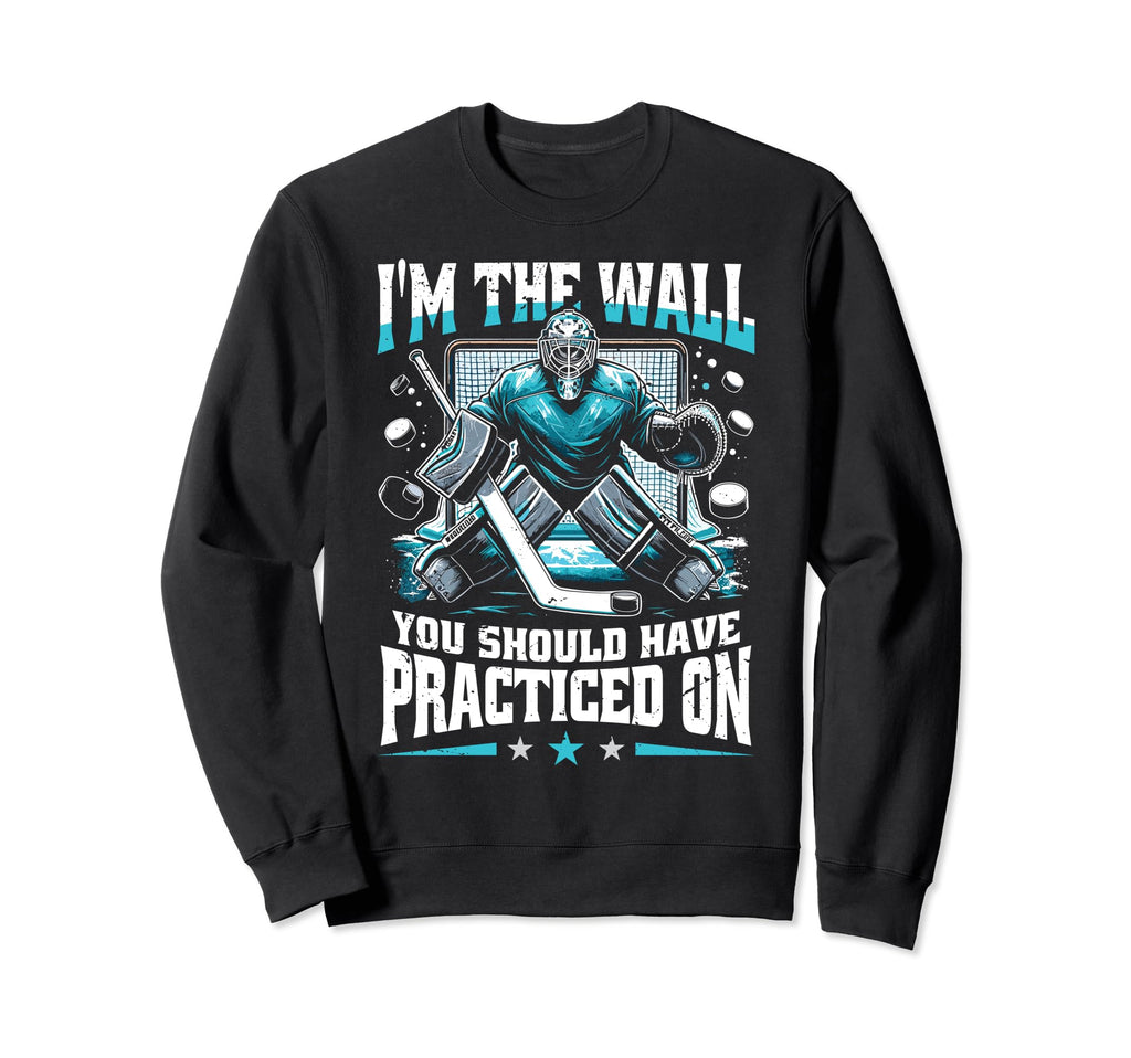 Ice Hockey Player Funny Ice Sweatshirt - Aesthetic Graphic for Adults