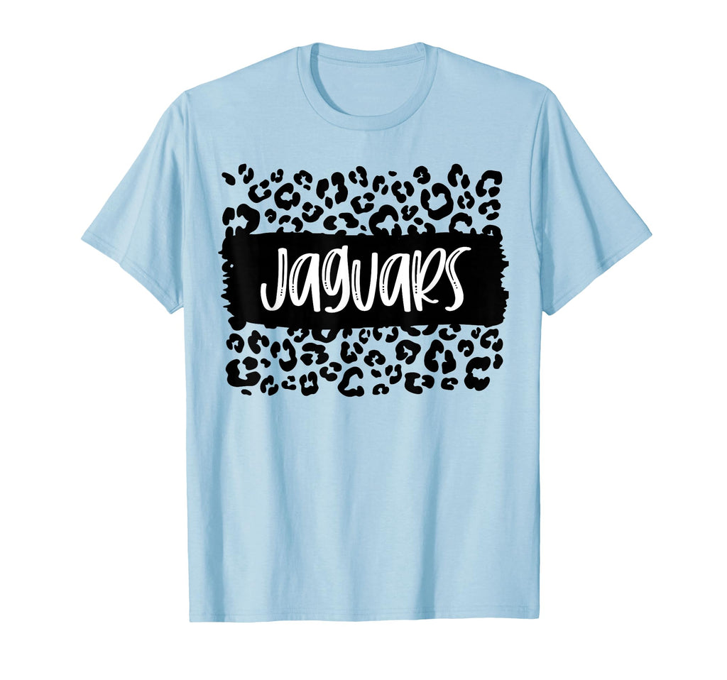 Jaguars Team Mascot School Spirit T-Shirt - Custom Art Print for Adults