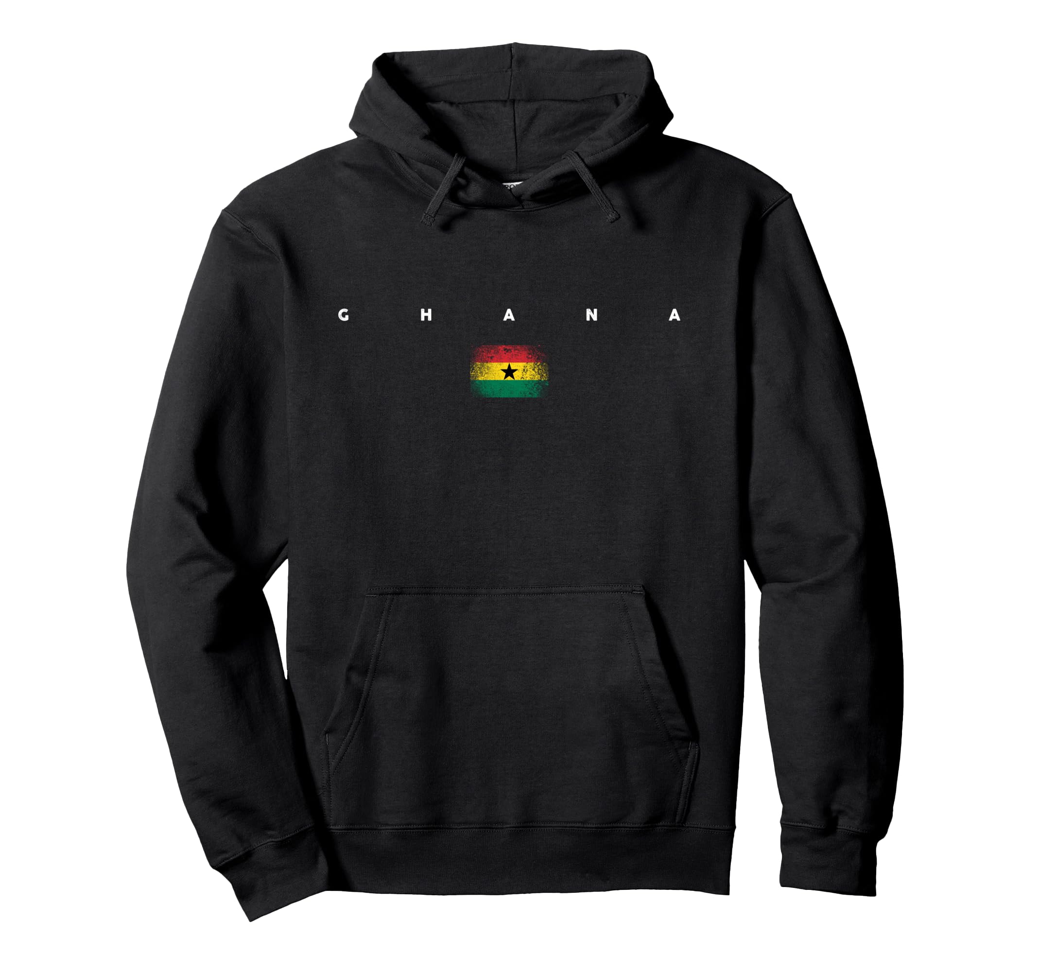 Ghana Flag Pride Soccer Ghana Hoodie - Fun Novelty Design Men Women