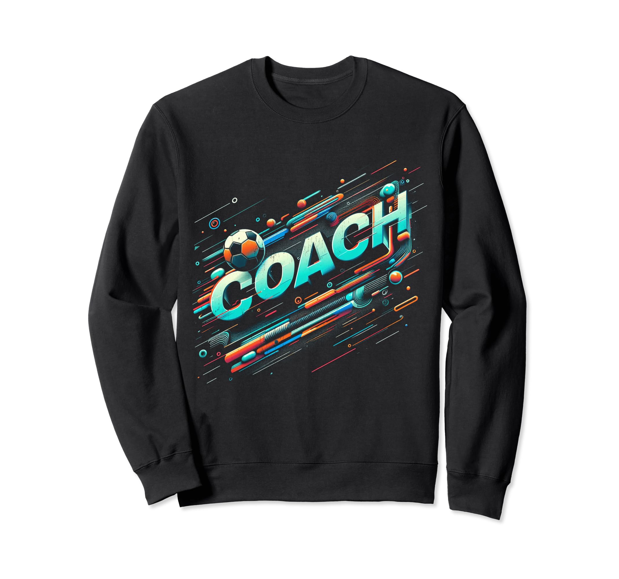 Soccer Coach Training Coaching Sweatshirt - Casual Everyday Wear Men Women