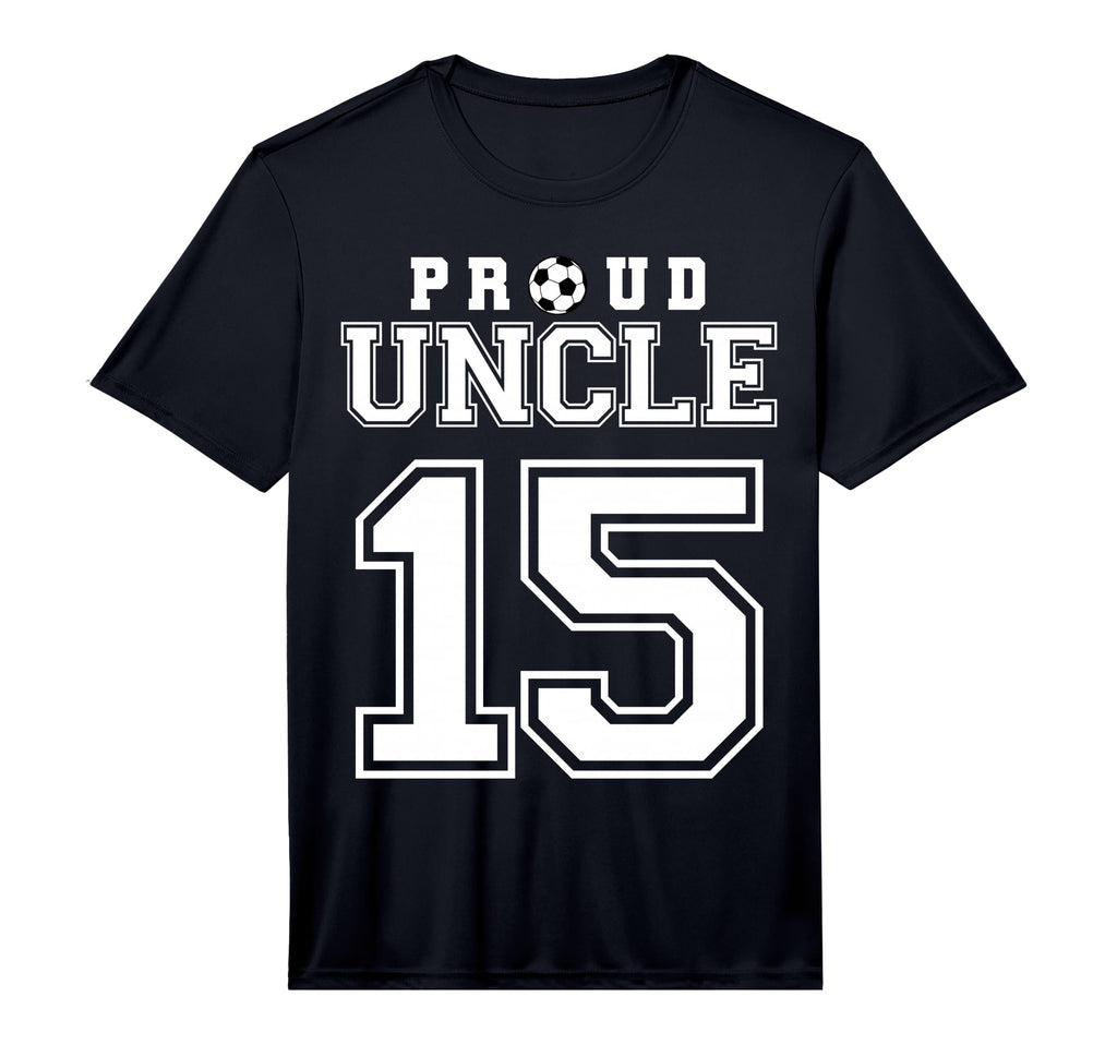 Number 15 Custom Proud Soccer T-Shirt - Casual Everyday Wear for Adults