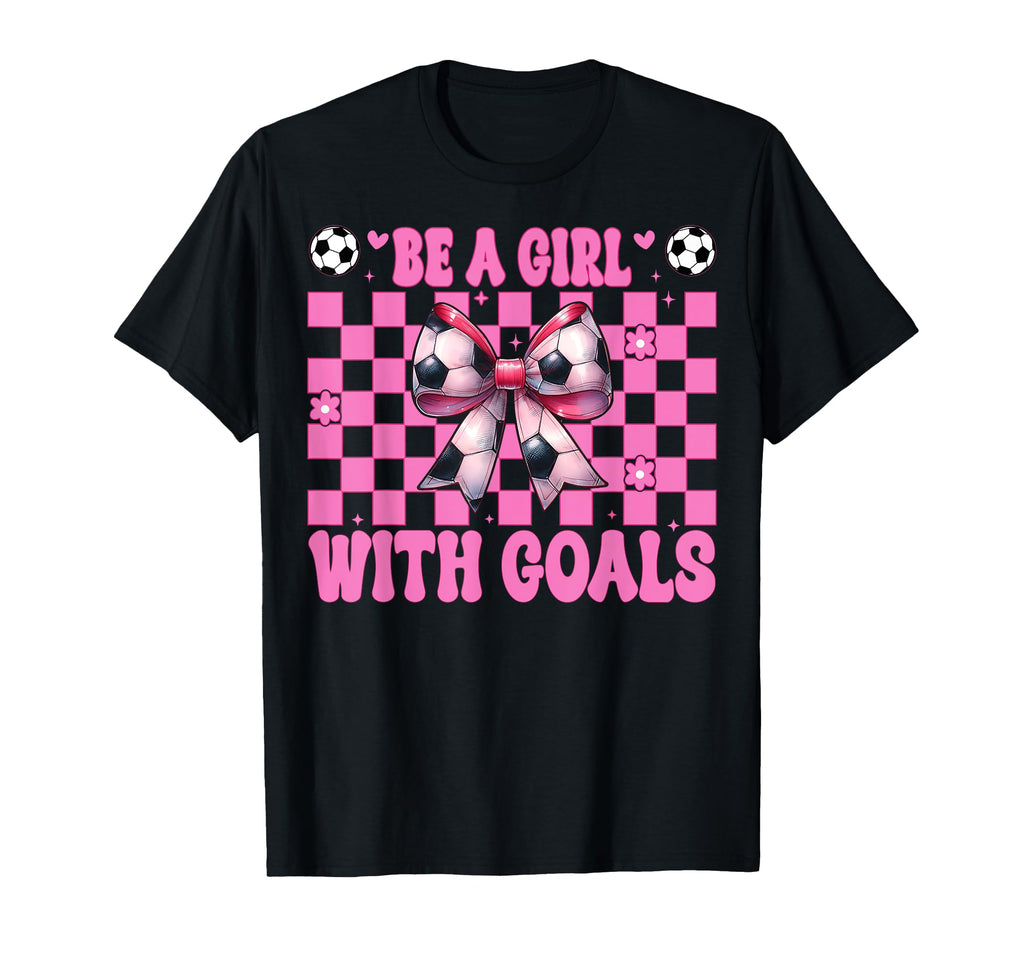 Soccer Mom Mama Mothers Day Be Goals T-Shirt - Novelty Apparel for Adults