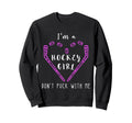 Hockey Ice Hockey Puck Hockey Sweatshirt - Streetwear Style for Adults