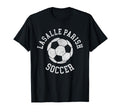 Lasalle Parish Soccer Distressed 90S T-Shirt - Streetwear Style Unisex