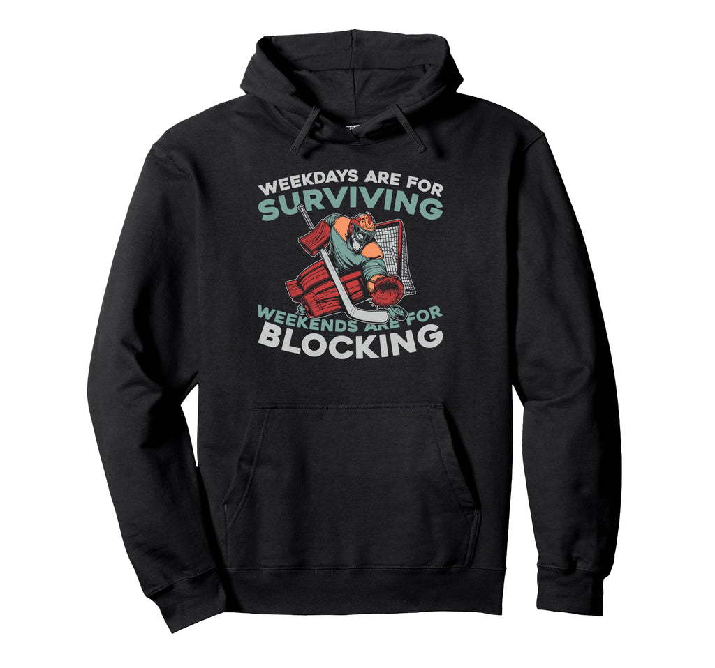 Hockey Goalkeeper Ice Hockey Goalie Hoodie - Unique Graphic for Adults