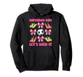 Birthday Lets Kick It Soccer Mom Hoodie - Fun Novelty Design Men Women