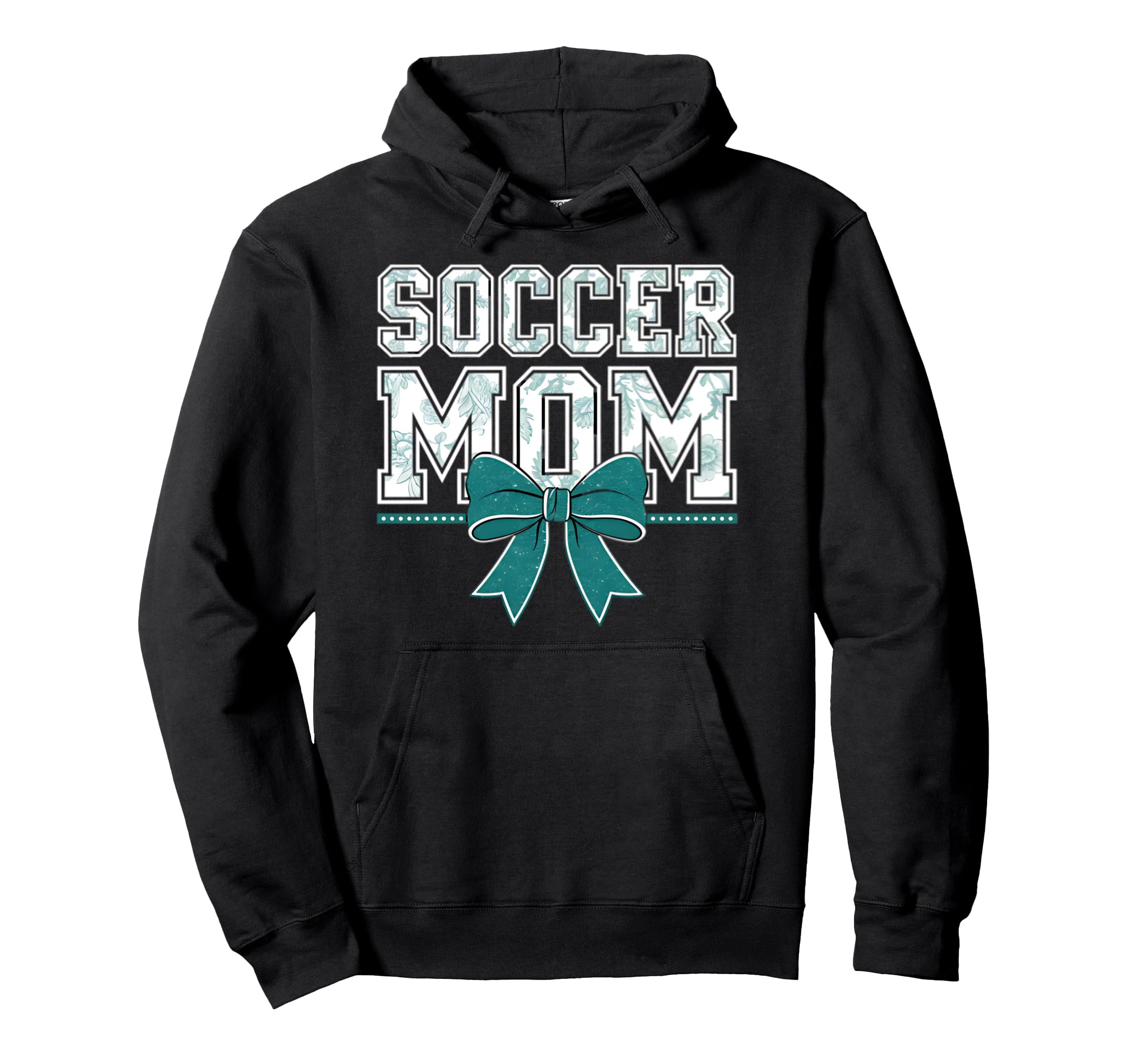 Soccer Mom Coquette Bow Mothers Day Hoodie - Streetwear Style Unisex