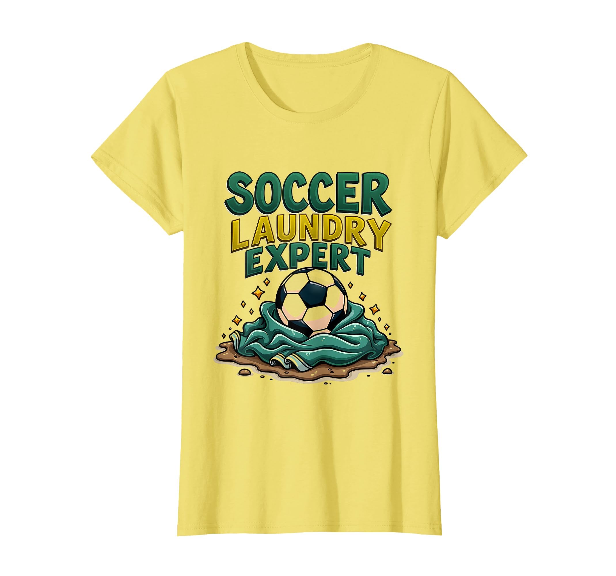 Soccer Laundry Expert Funny Soccer Mom T-Shirt - Novelty Apparel Men Women