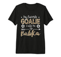 My Favorite Goalie Calls Me Babka T-Shirt - Aesthetic Graphic for Adults