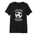 Garland Soccer Distressed 90S Tri Blend T-Shirt - Graphic Print Men Women