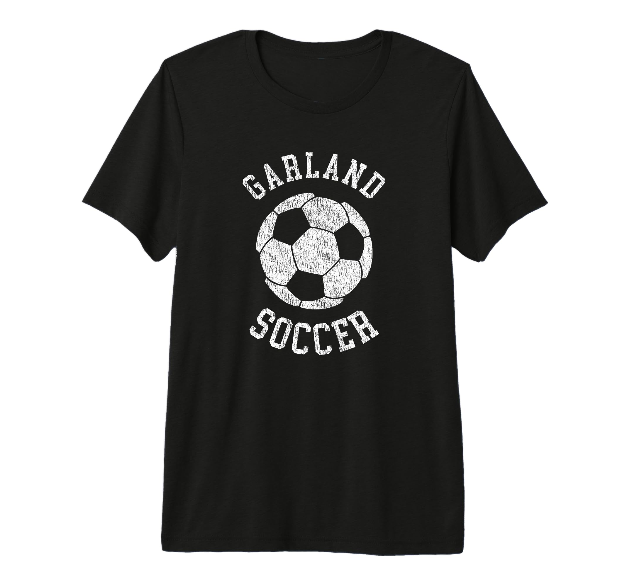 Garland Soccer Distressed 90S Tri Blend T-Shirt - Graphic Print Men Women