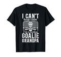 Im Hockey Goalie Grandpa Ice Hockey T-Shirt - Graphic Print for Adults