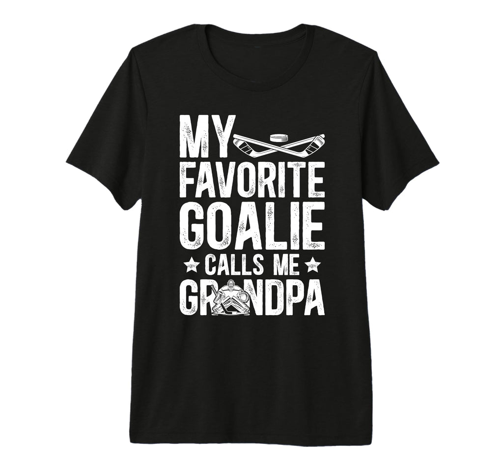 Mens Proud Ice Hockey Goalie T-Shirt - Casual Everyday Wear Men Women