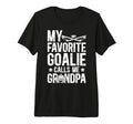 Mens Proud Ice Hockey Goalie T-Shirt - Casual Everyday Wear Men Women