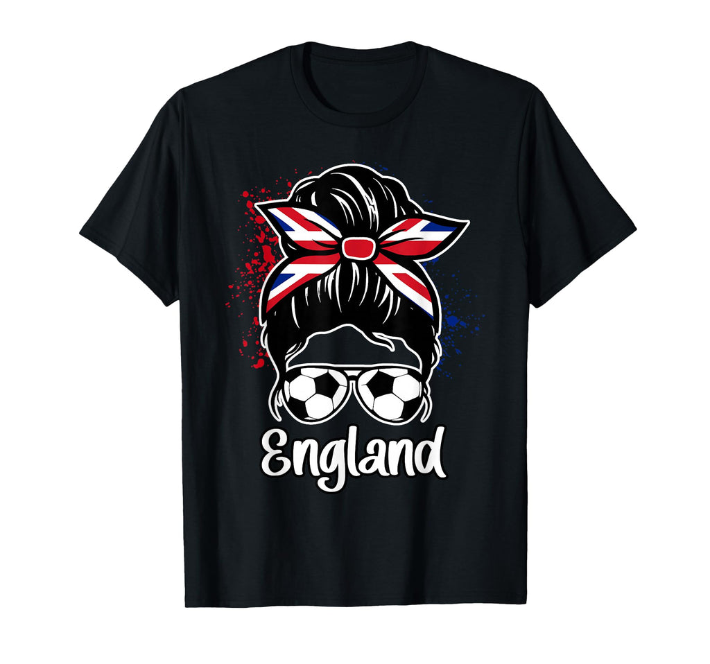 England Soccer Game Player Football Fan T-Shirt - Graphic Print Men Women