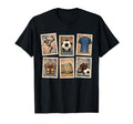 Soccer Stamps Football Collection T-Shirt - Custom Art Print Men Women
