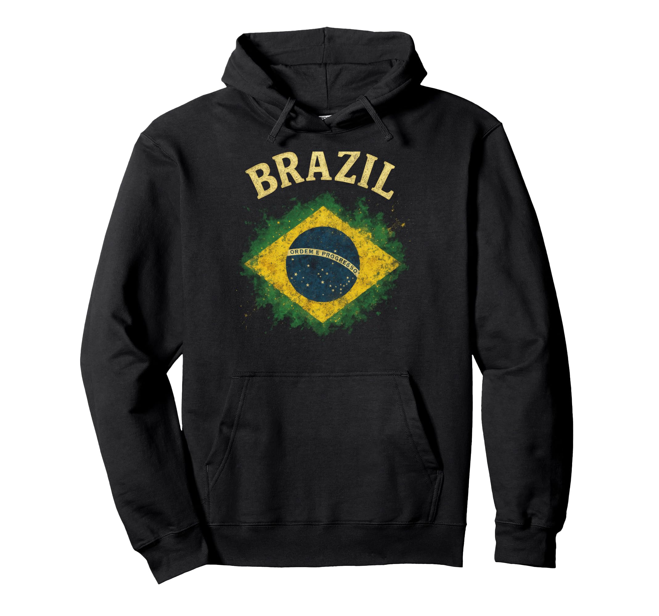 Brazil Brazilian Soccer Pride Flag Hoodie - Streetwear Style Men Women