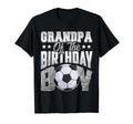 Grandpa Soccer Birthday Family Baller T-Shirt - Fun Novelty Design Unisex