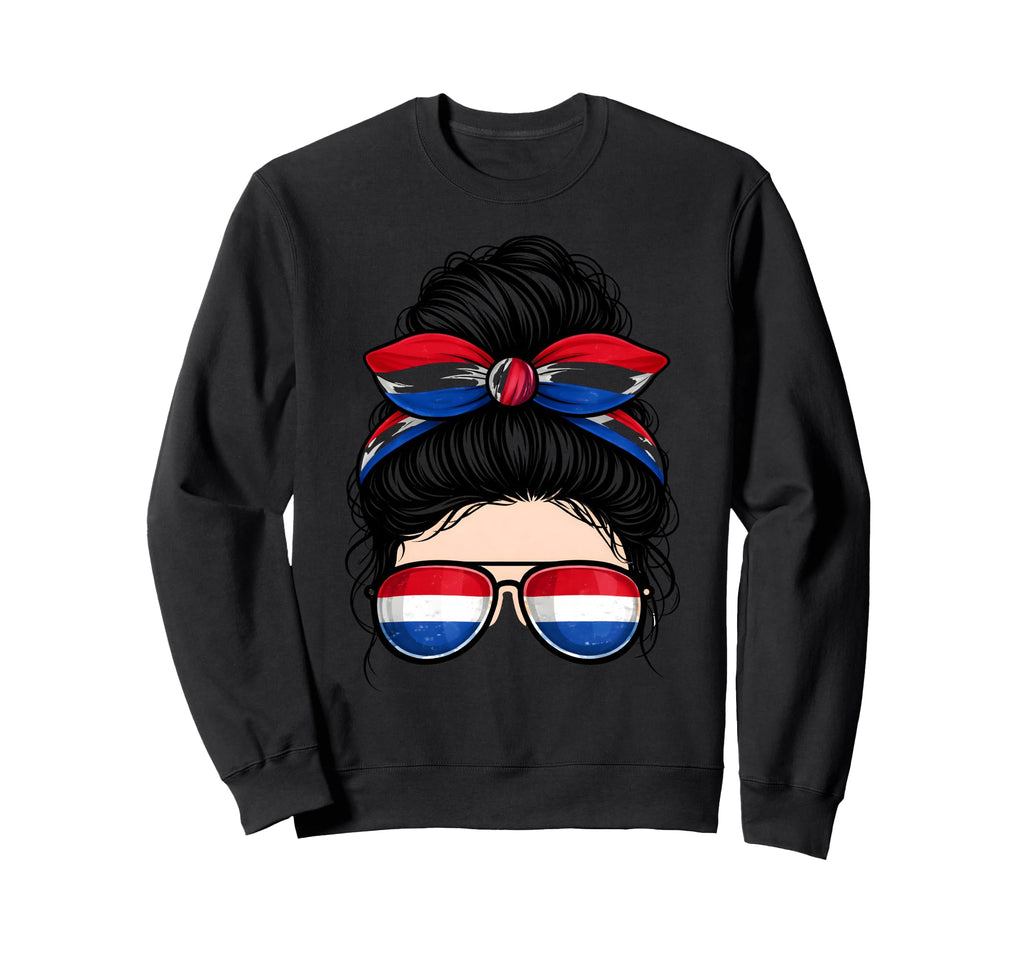 Netherlands Kings Day Dutch Soccer Fan Sweatshirt - Graphic Print Unisex