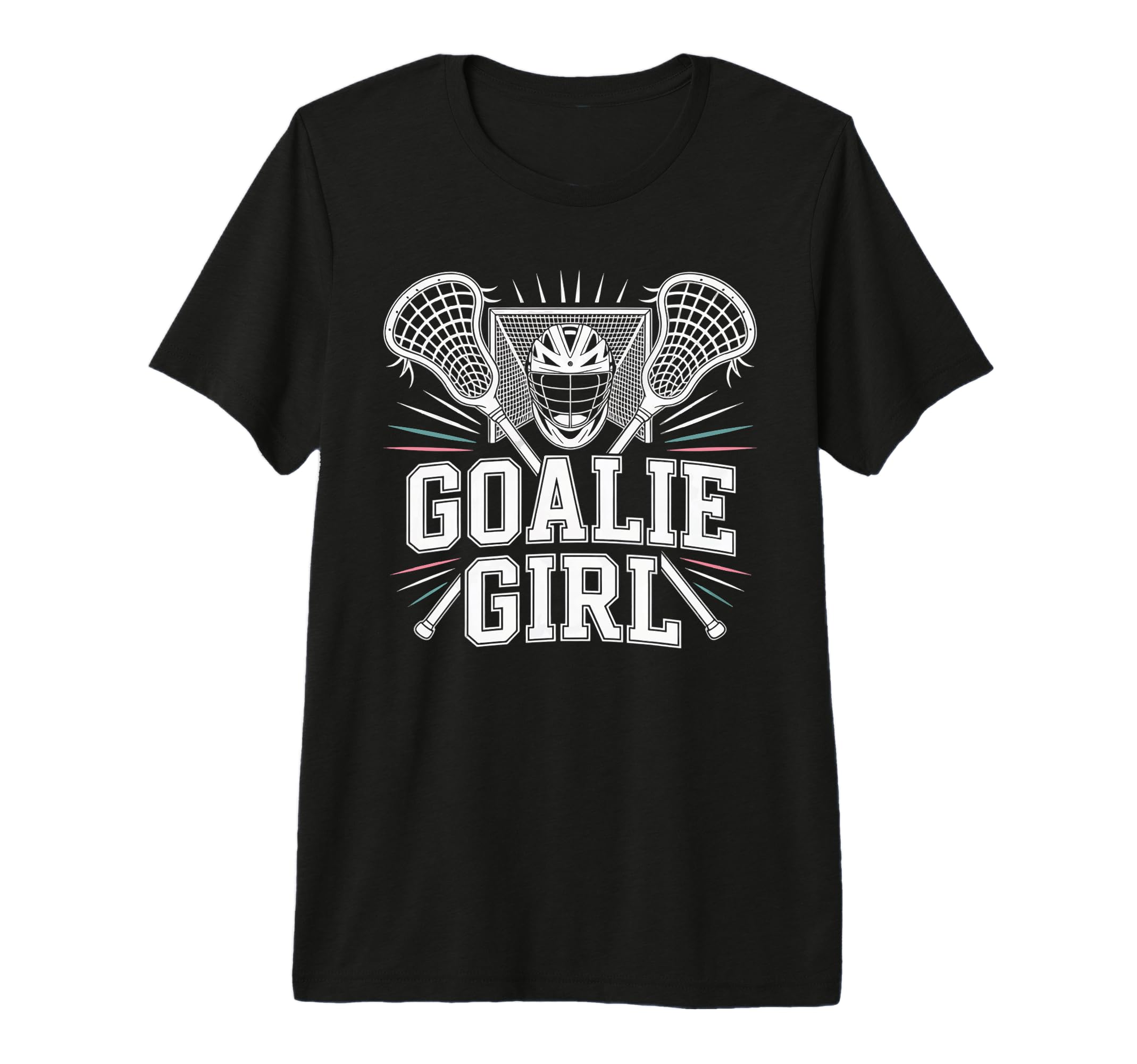 Lax Player Goalie Sports Team T-Shirt - Aesthetic Graphic Men Women