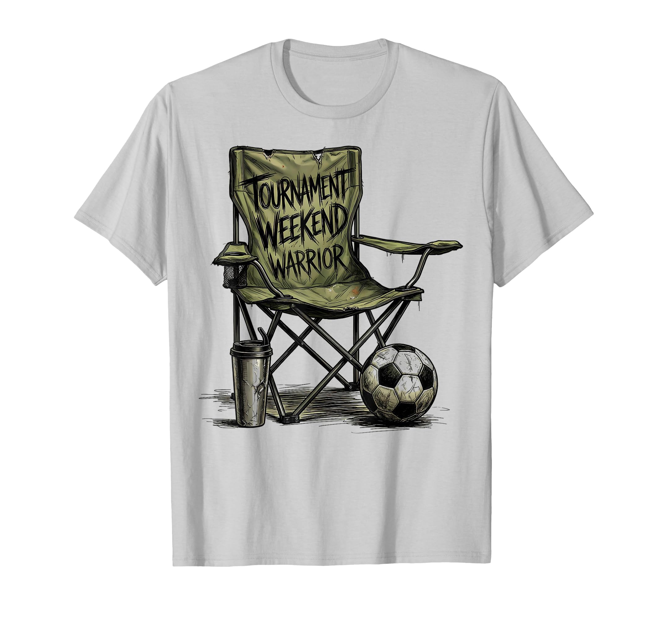 Soccer Mom Tournament Weekend T-Shirt - Casual Everyday Wear for Adults