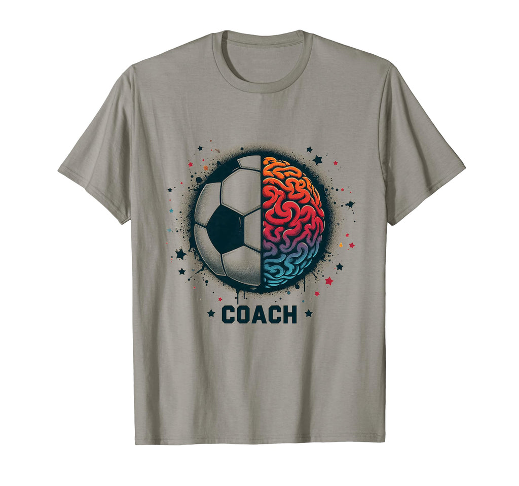 Soccer Coach Training Coaching T-Shirt - Fun Novelty Design Men Women
