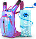 Nepest Hydration Pack Backpack for Women & Men, Lightweight Water Backpack with 2L Water Bladder for Hiking Cycling Running Biking