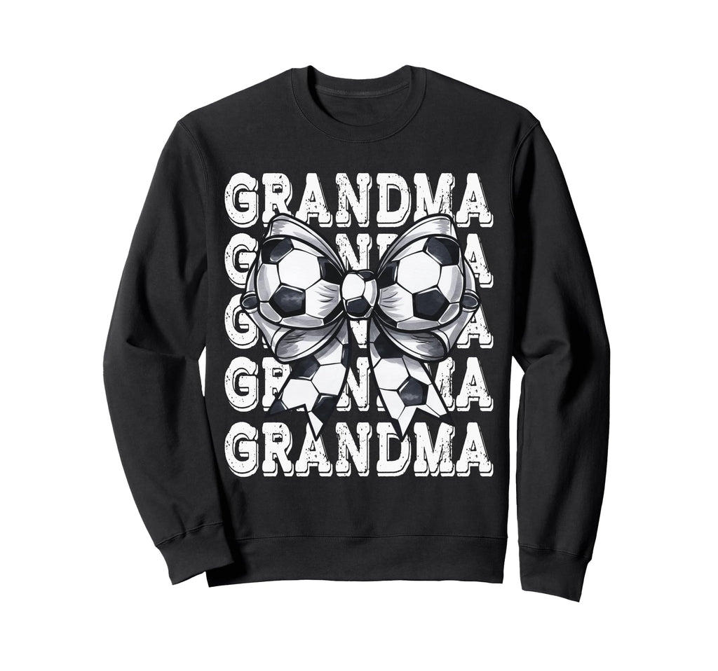 Coquette Soccer Grandma Matching Sweatshirt - Unique Graphic for Adults