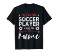My Favorite Soccer Player Calls Me Mimi T-Shirt - Graphic Print for Adults