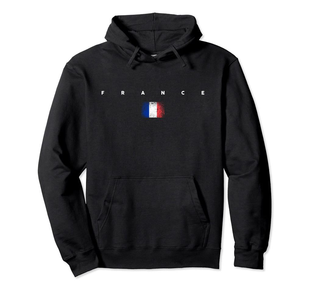 France Flag Pride Soccer French Football Hoodie - Unique Graphic for Adults