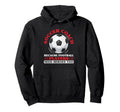 Coaching Soccer Dad Coach Soccer Hoodie - Fun Novelty Design for Adults