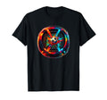 Color Burst Soccer Stadium T-Shirt - Trendy Graphic Men Women