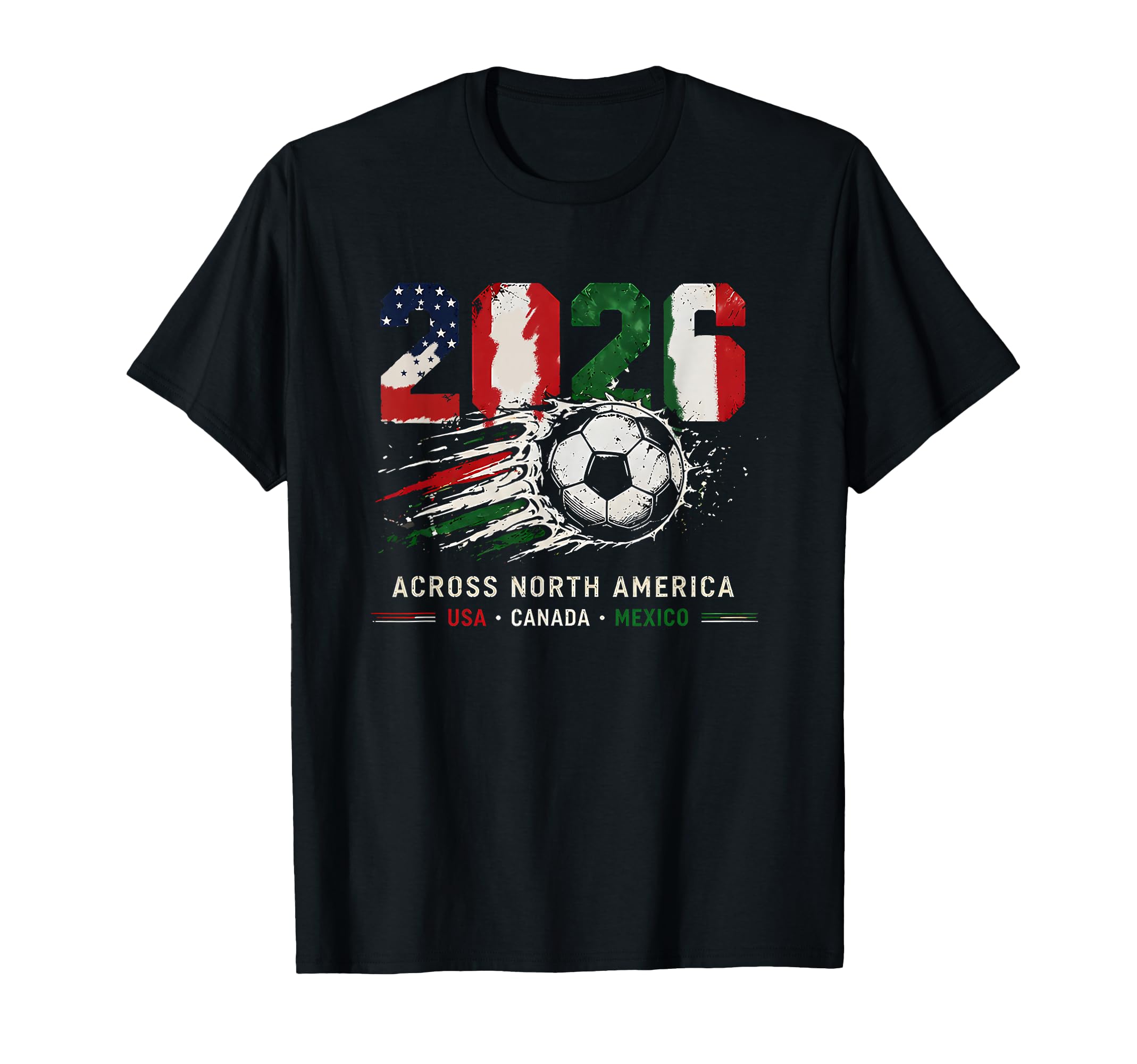 Football Fever 2026 Across Northern T-Shirt - Trendy Graphic Men Women