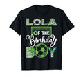 Lola Birthday Soccer Baller Birthday T-Shirt - Aesthetic Graphic Men Women