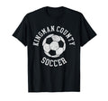 Kingman County Soccer Distressed 90S T-Shirt - Aesthetic Graphic for Adults