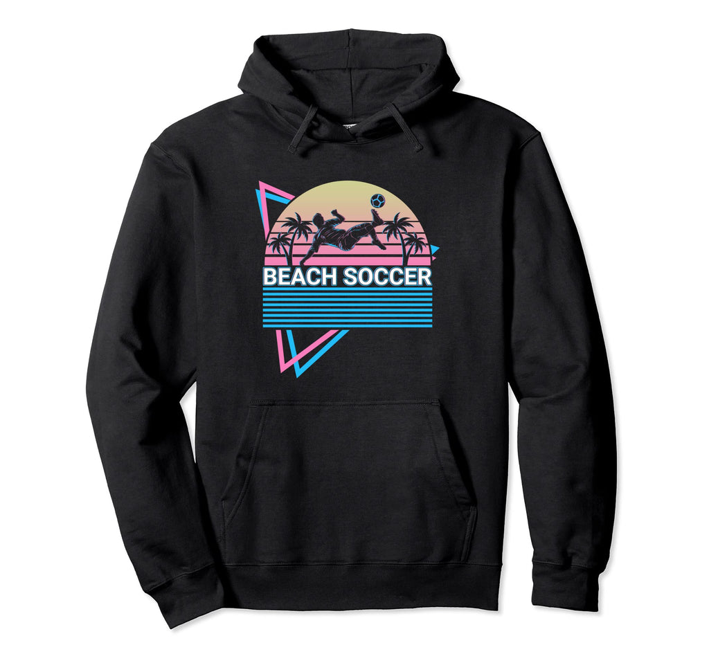 Beach Soccer Player Hoodie - Novelty Apparel Unisex