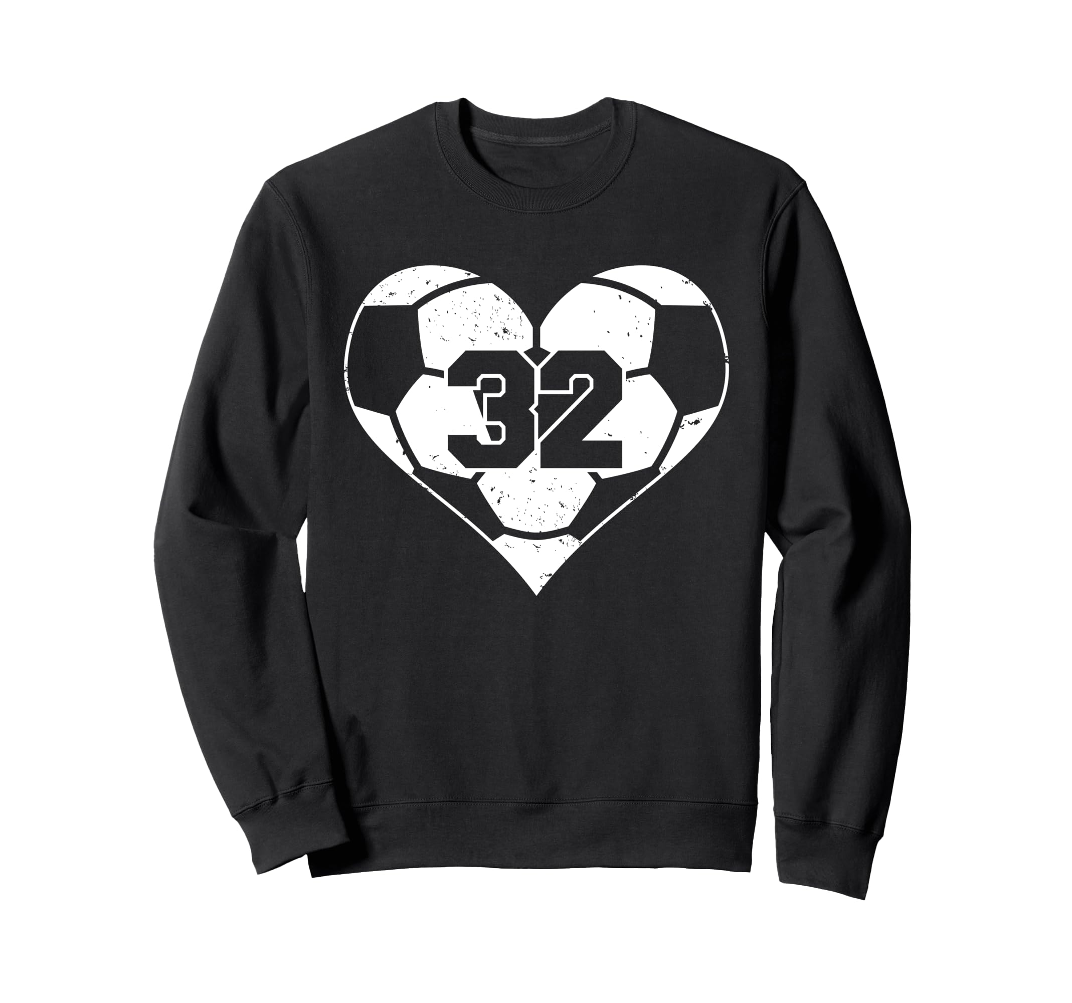 Soccer Number 32 Jersey Funny Soccer Sweatshirt - Graphic Print Men Women