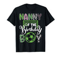 Nanny Birthday Soccer Player Birthday T-Shirt - Casual Everyday Wear Unisex