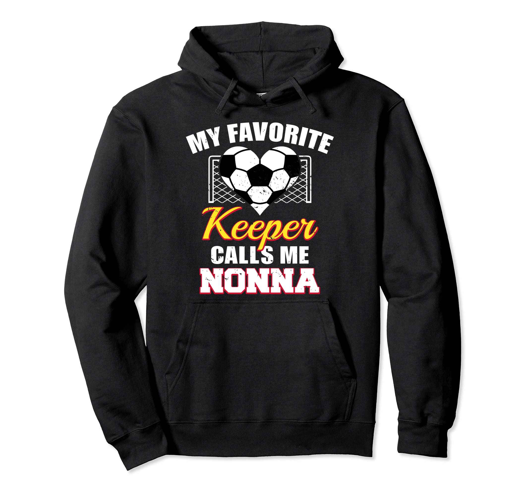 My Favorite Keeper Calls Me Nonna Hoodie - Novelty Apparel for Adults