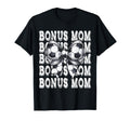 Coquette Soccer Bonus Mom Matching T-Shirt - Minimalist Print Unisex