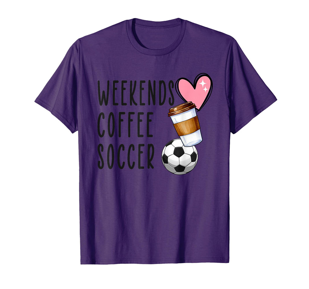 Funny Weekends Coffee Theme T-Shirt - Trendy Graphic for Adults