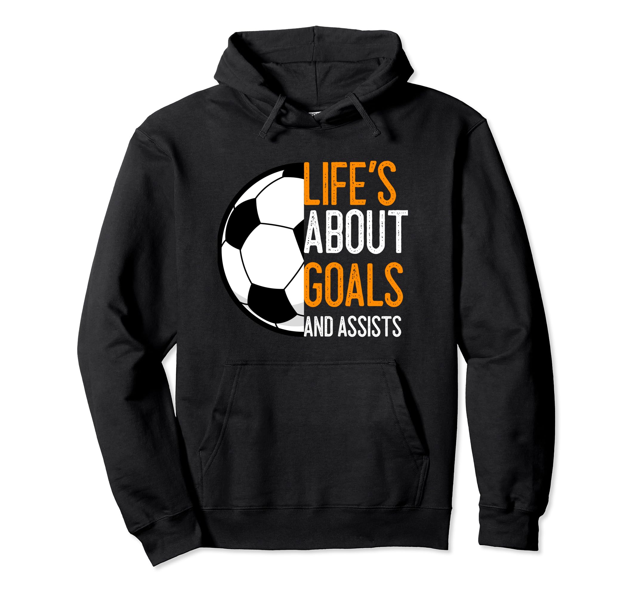 Funny Football Soccer Player Hoodie - Unique Graphic for Adults