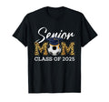 Senior Soccer Mom Class 2025 Leopard T-Shirt - Unique Graphic Men Women
