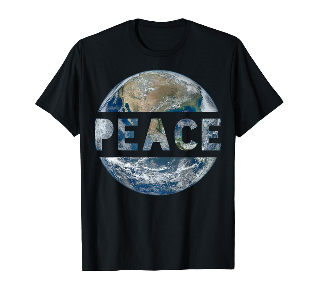 World Peace Earth Conscious Humanity T-Shirt - Unique Graphic for Adults