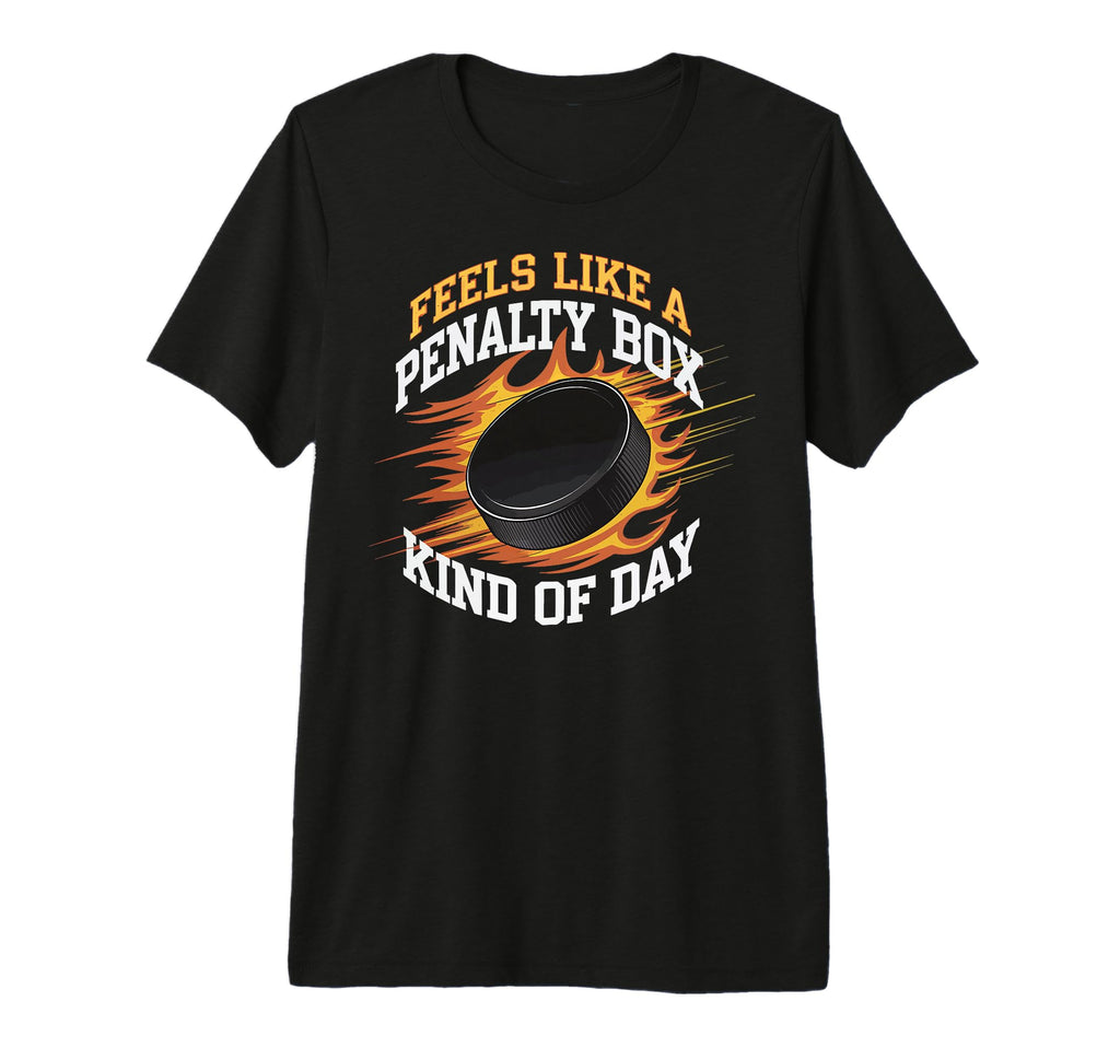 Feels Like Penalty Box Kind Day Tri T-Shirt - Custom Art Print Men Women