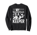 Proud Soccer Keeper Pop Pop Grandpa Sweatshirt - Unique Graphic for Adults