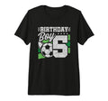 5 Year Old Soccer Birthday 5Th T-Shirt - Streetwear Style for Adults