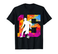 Soccer Player Number 15 Years Soccer T-Shirt - Novelty Apparel Men Women