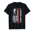 Proud Soccer Grandpa Usa Flag Family T-Shirt - Minimalist Print Men Women